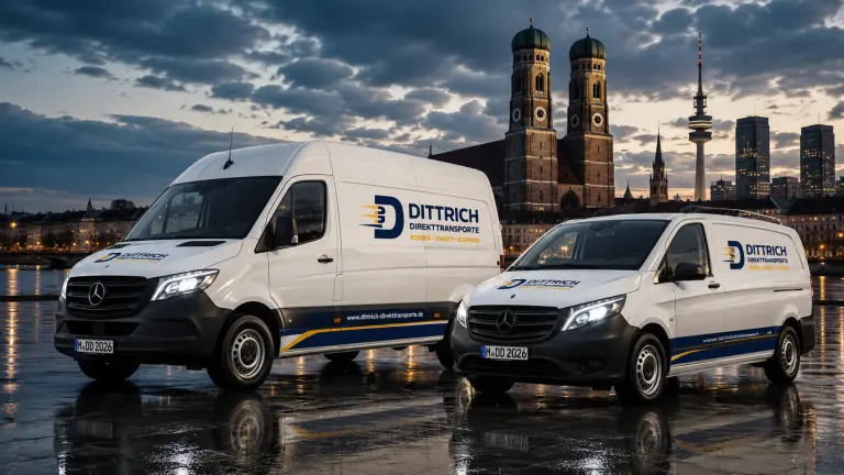 Fahrzeuge von Kleintransporte Dittrich in München